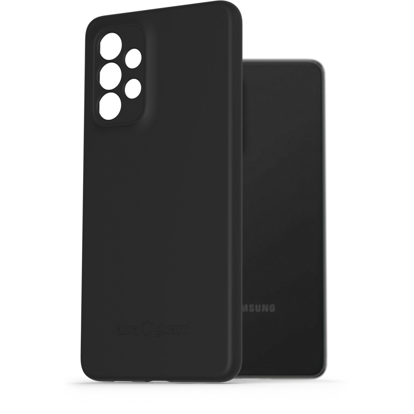 AlzaGuard Matte TPU Case Samsung Galaxy A53 5G fekete tok (AGD-PCT216B)