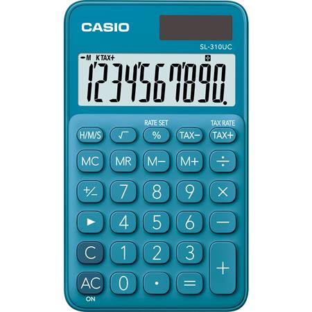 Casio SL 310 Asztali Számológép - Kék (SL 310 UC BU)