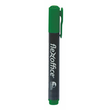 FlexOffice Permanentný Popisovač Zelená 1,5 mm- FO-PM03G