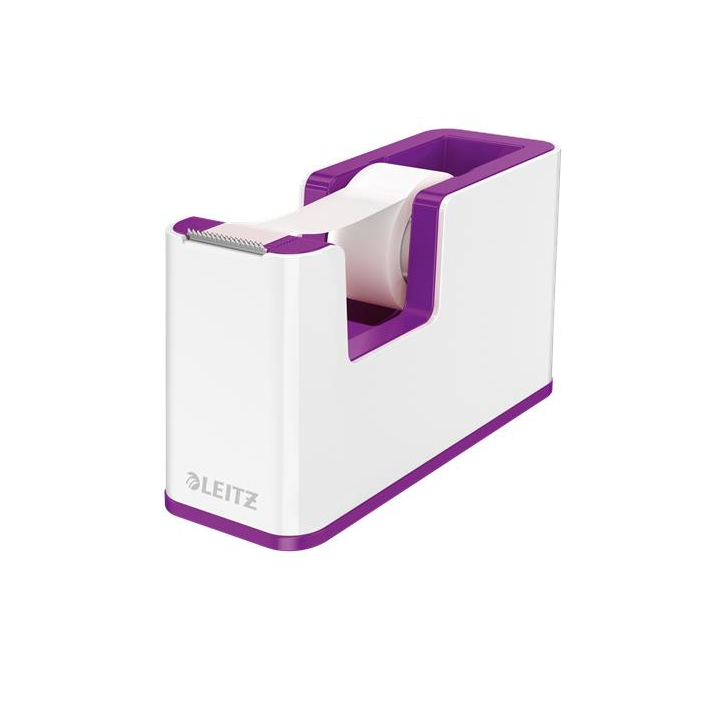 Leitz Wow Ragasztószalag-adagoló asztali feltöltött Fehér/Lila (53641062)
