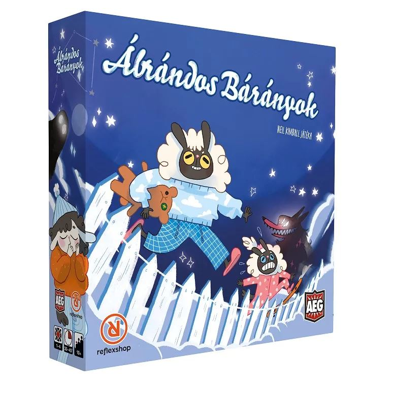 ReflexShop Ábrándos bárányok társasjáték (19888-182) (RE19888-182)