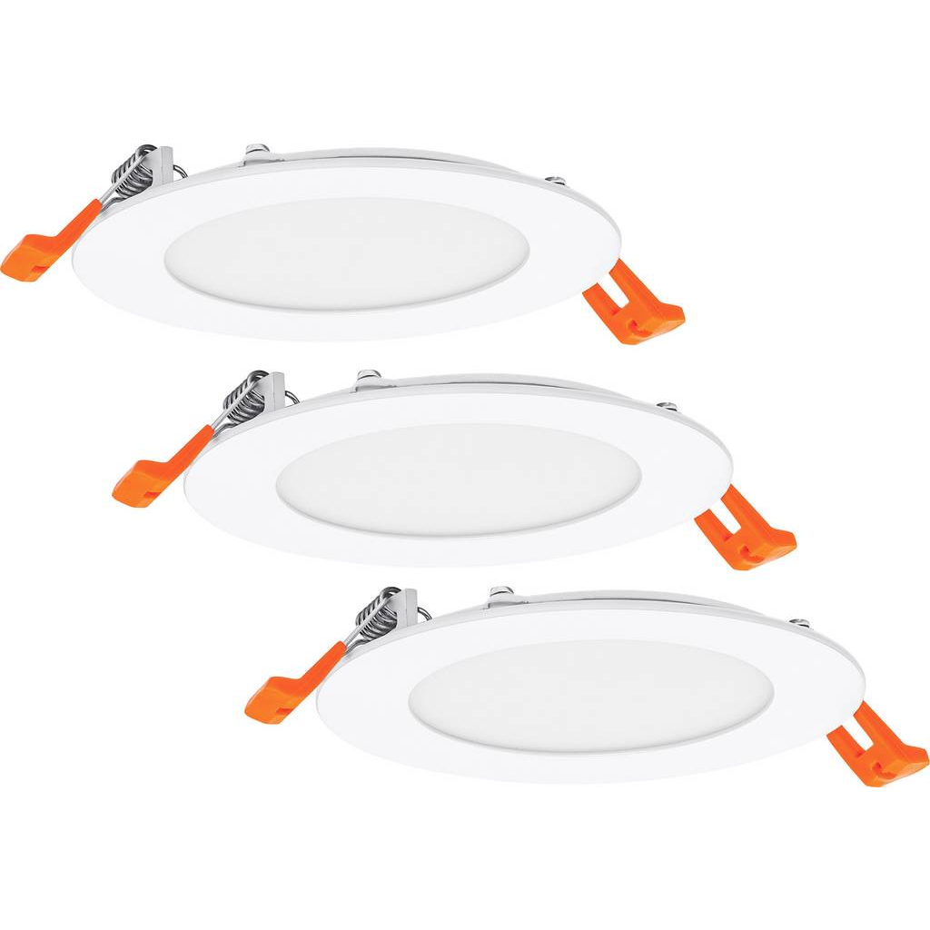 Osram Downlight Slim Set 3 x 120mm 3000K LED-es kültéri fali lámpa 8.00 W Fehér (4099854445903) (4099854445903)