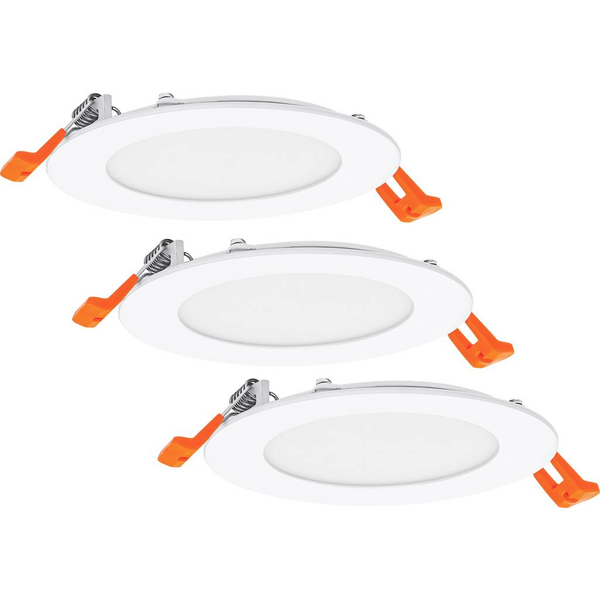 Osram Downlight Slim Set 3 x 120mm 3000K  LED-es kültéri fali lámpa 8.00 W Fehér (4099854445903)