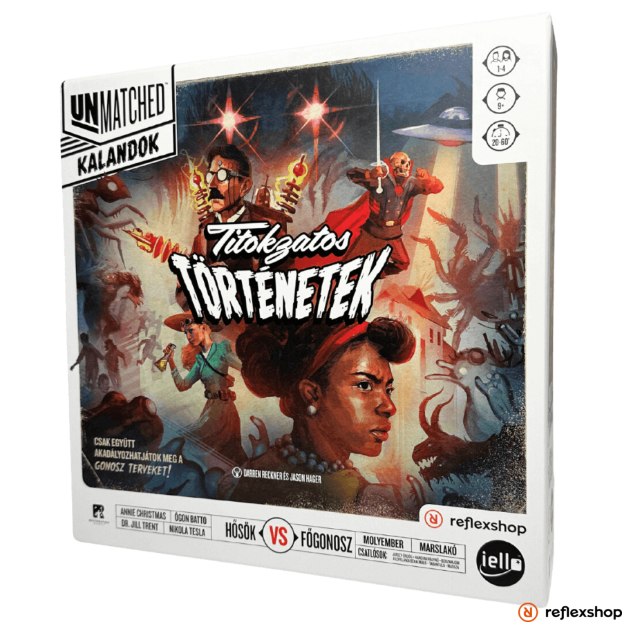 Iello Unmatched Kalandok Titokzatos történetek Stratégiai társasjáték (IEUMATTARS)