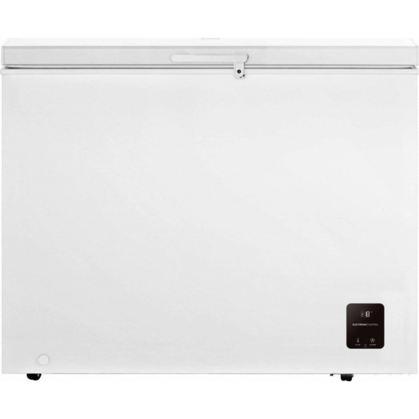 Mraznička truhlicová Gorenje FH30DAW 297L LED osvětlení Zámek FastFreeze