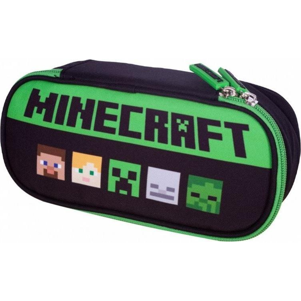 Astra Minecraft Ovális Tolltartó - Heads