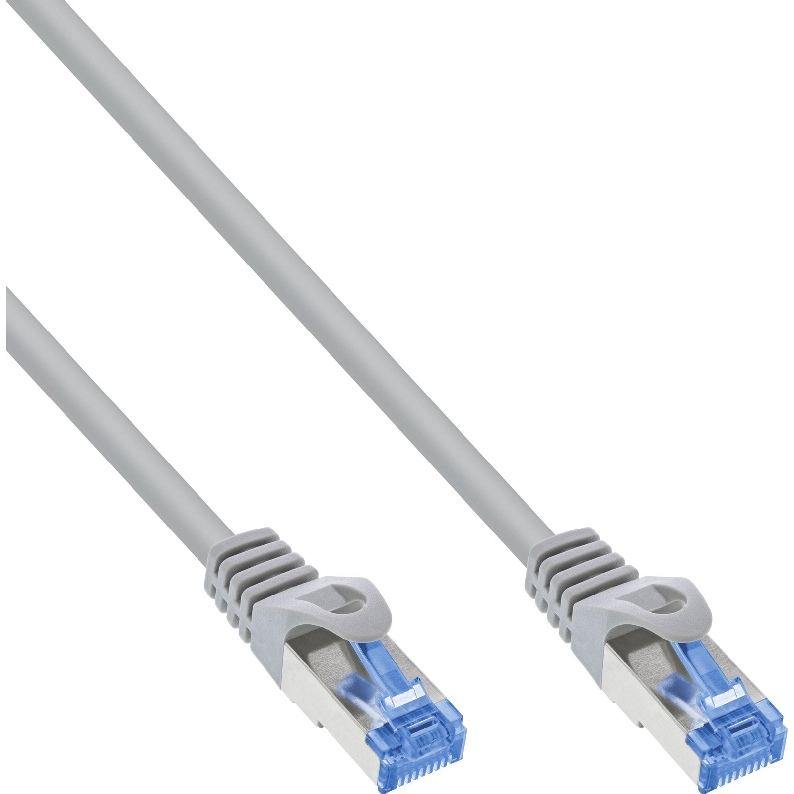 InLine 74833 hálózati kábel Szürke 0,3 M Cat6a S/FTP (S-STP)