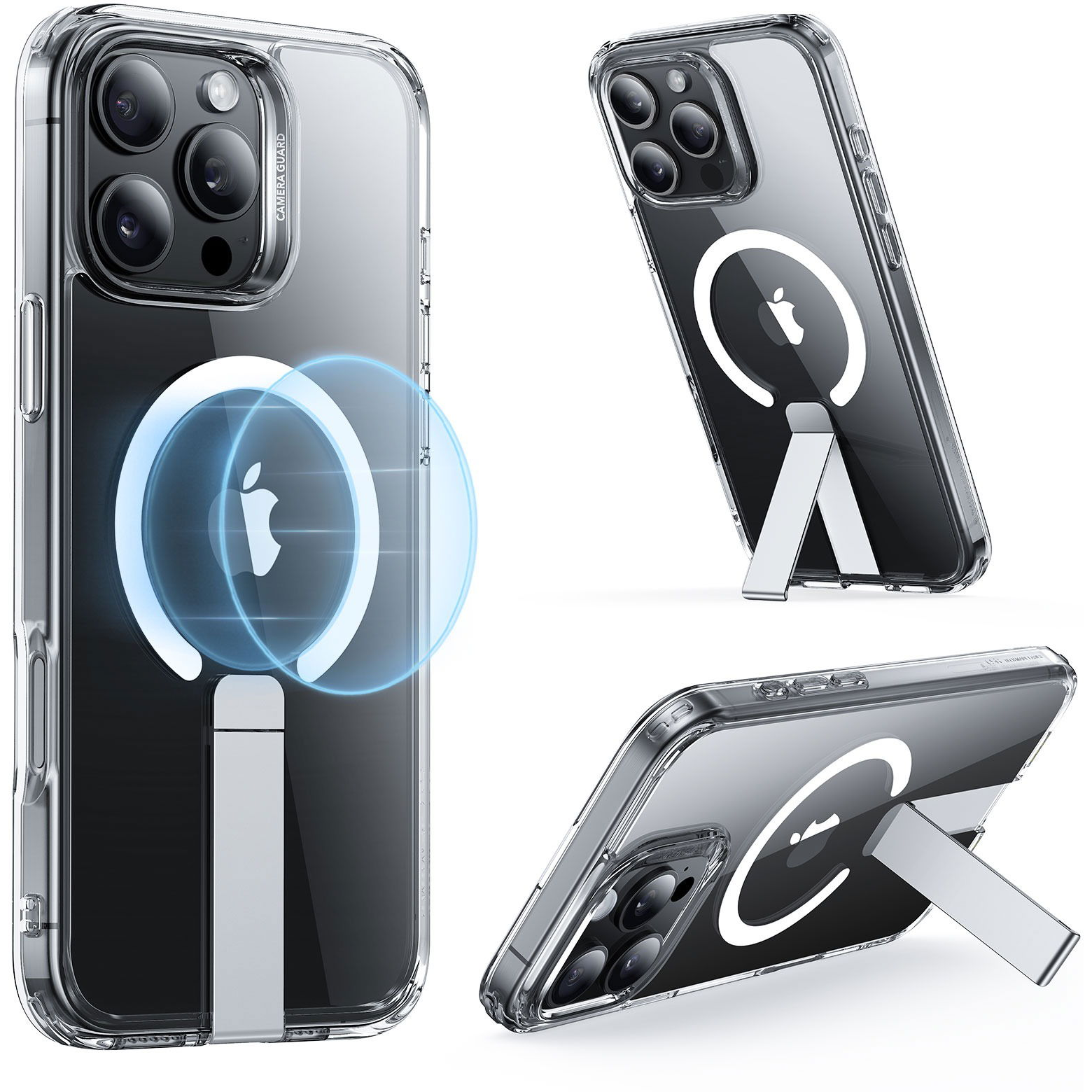 ESR Boost Flickstand Case (HaloLock) iPhone 16 Pro Max Clear tok (1A7620101)