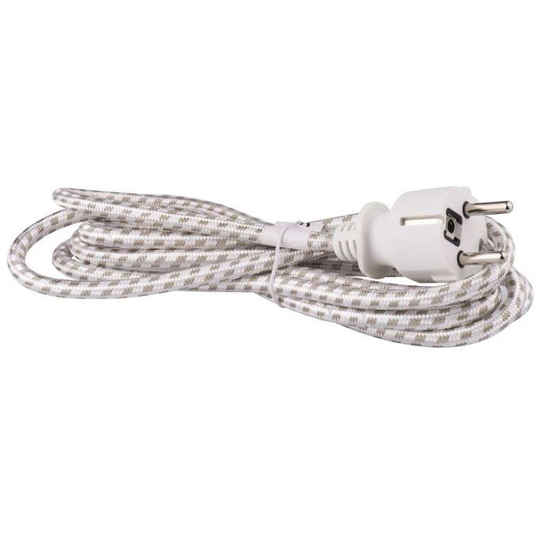 EMOS Flexo kábel fonott 3 × 0,75 mm2 vashoz, 2,4 m (2435724032)