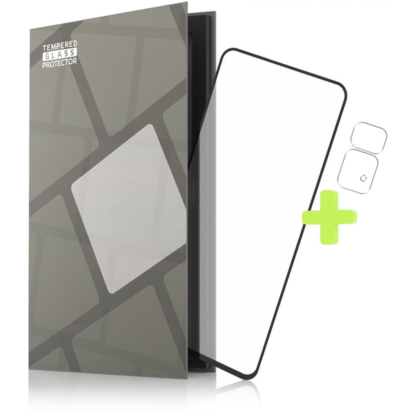 Tempered Glass Protector keretes Xiaomi Redmi Note 11 Pro (4G/5G), fekete + kameravédő üvegfólia