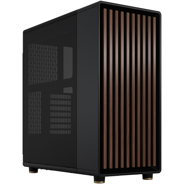 Fractal North Charcoal Black táp nélküli ház fekete (FD-C-NOR1C-01)