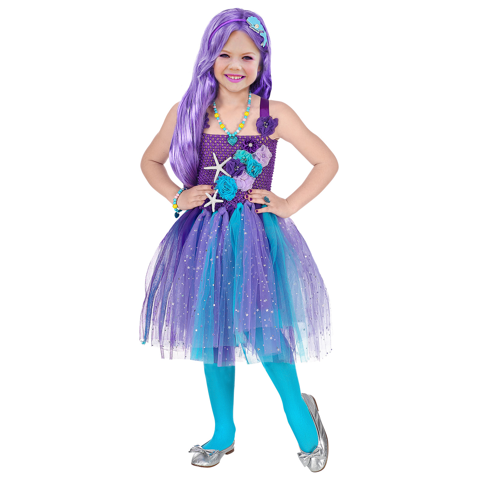 Widmann Sellő jelmez szett - 110 cm (96549)