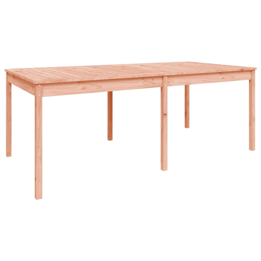 tömör duglászfenyő kerti asztal 203,5 x 100 x 76 cm (823988)