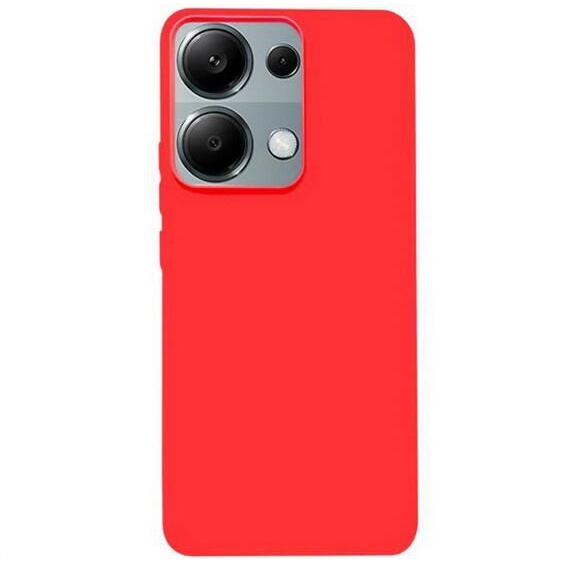 Gigapack Xiaomi Poco M6 Pro 4G szilikon tok matt piros (GP-160952) (GP-160952)