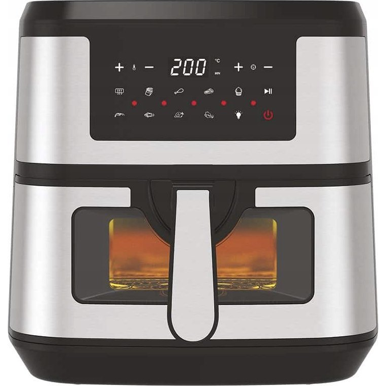 Ariete 4616/03 Normál 3,5 L Önálló készülék 1300 W Forrólevegős sütő Ezüst, Fehér