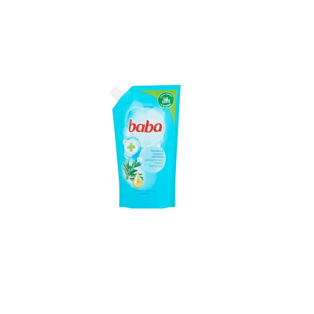 Baba Folyékony szappan utántöltő teafaolajjal - 500ml (BFSZU)