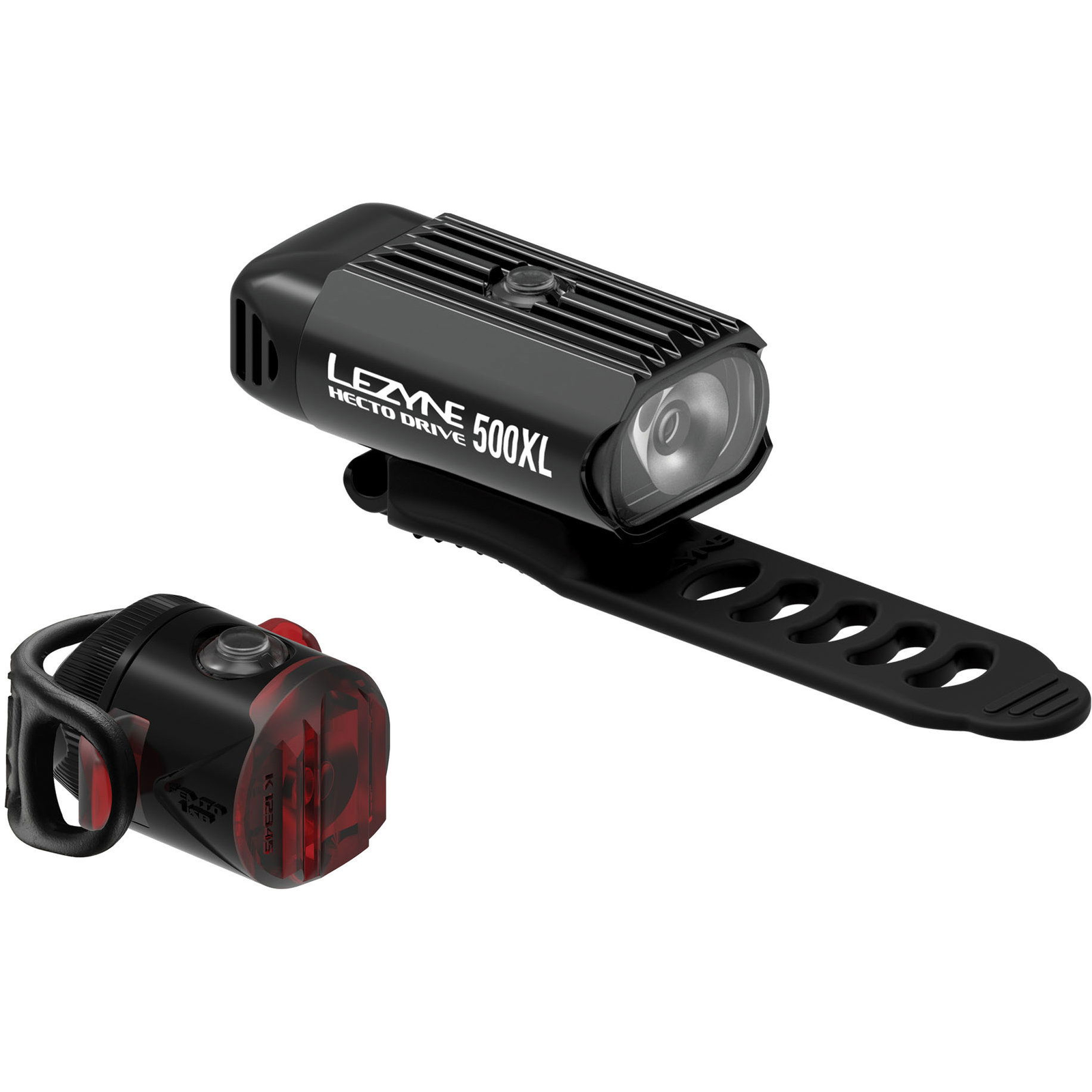 Lezyne Hecto Drive 500XL / Femto Usb Pair Black / Black (1-LED-9P-V1104)