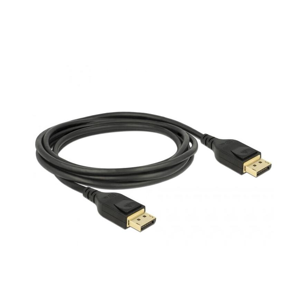 Kábel Delock 85661 DisplayPort - DisplayPort 3 m čierny