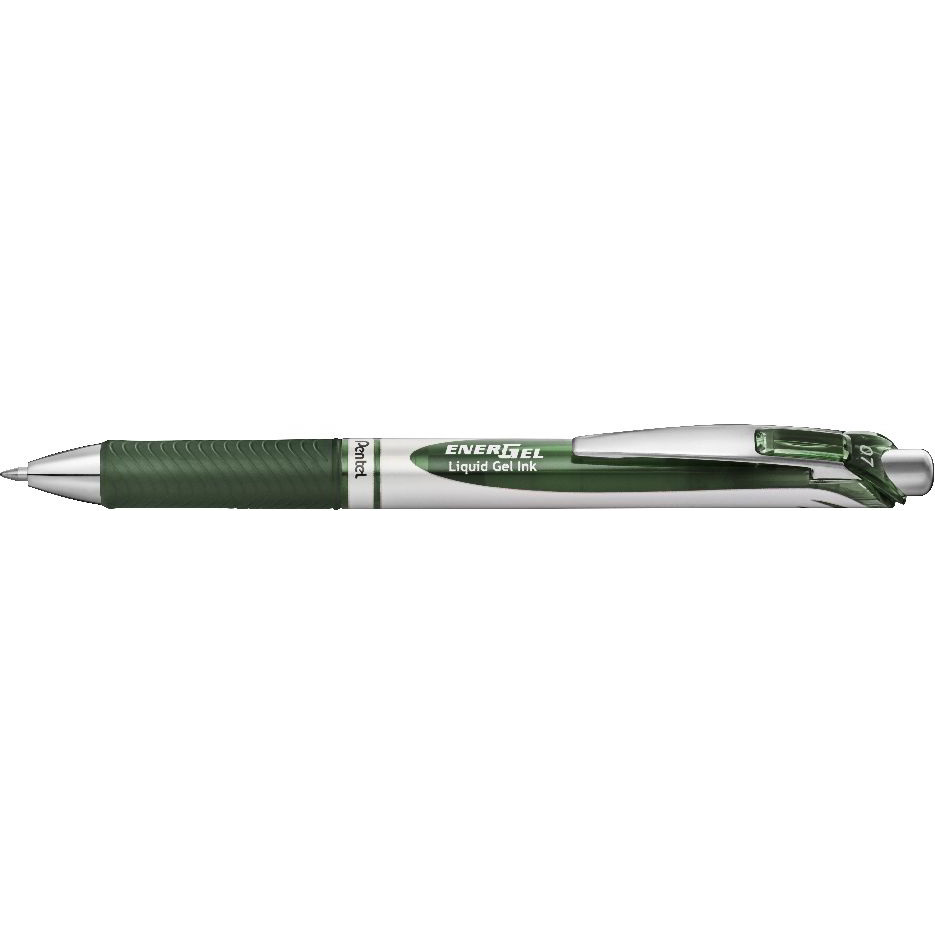 Pentel EnerGel Zselés Rollertoll - 0.7 mm / Sötétzöld (BL77-D3X)