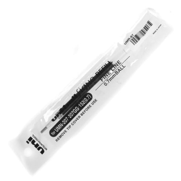 Uni UMR-87 zselés fekete rollertoll betét (2UUMR87F)