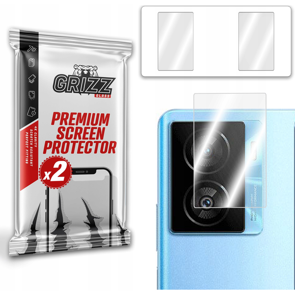  GrizzGlass Szkło na aparat GrizzGlass HybridGlass Camera vivo iQOO Z7x