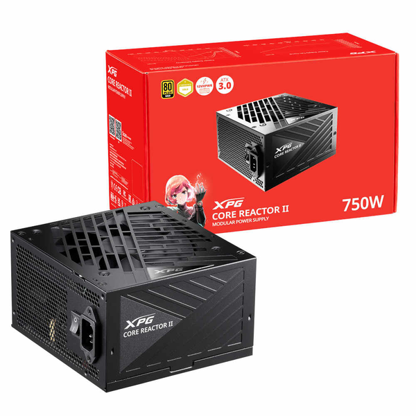 XPG COREREACTOR II 750W alimentatore per computer 20+4 pin ATX ATX Nero