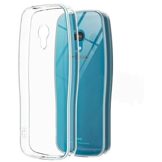 Gigapack Nokia 3210 4G ultravékony szilikon tok átlátszó (GP-159526) (GP-159526)