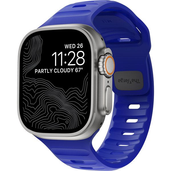 Curea Nomad Sport Strap pentru Apple Watch 49/46/45/44 mm Albastru