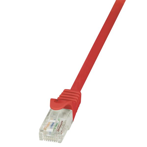 LogiLink Patchkabel CAT5e  U/UTP AWG26/7  1m    rot