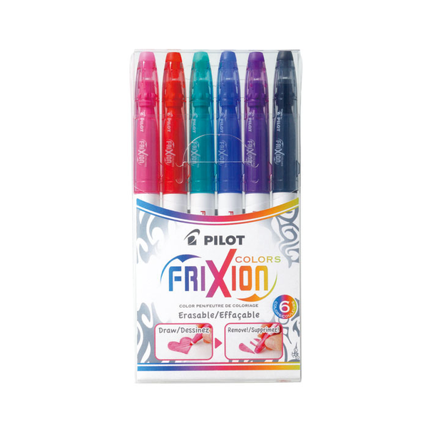 Set 6 Rotuladores Borrables Frixion Colors