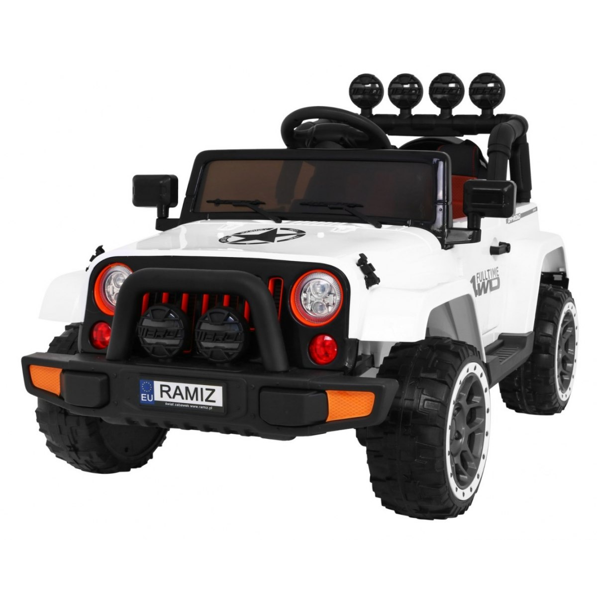 Ramiz Full Time 4WD Elektromos autó - Fehér (PA.BRD-7588.BIA)