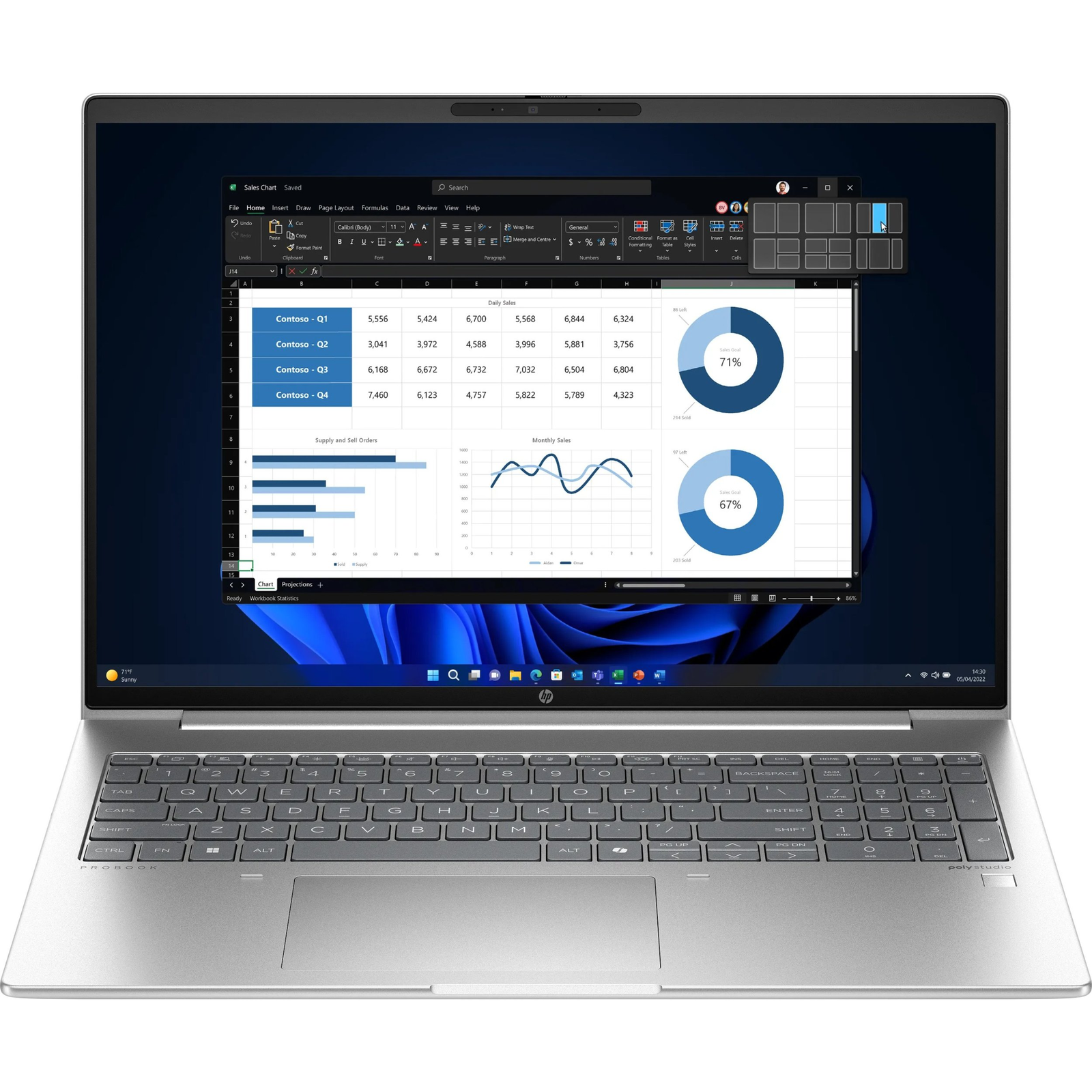 HP ProBook 465 G11 - Ryzen 5 7535U | 16
