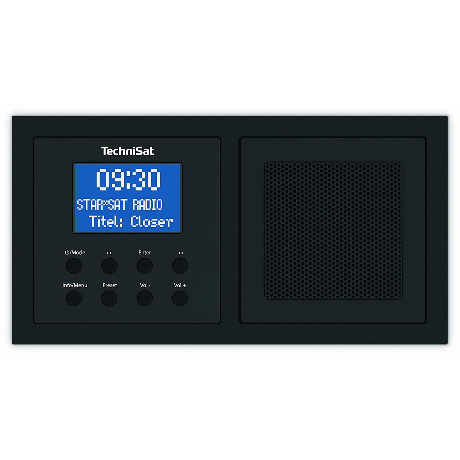 TechniSat DIGITRADIO UP 1 Rádió Fekete (0000/3900)