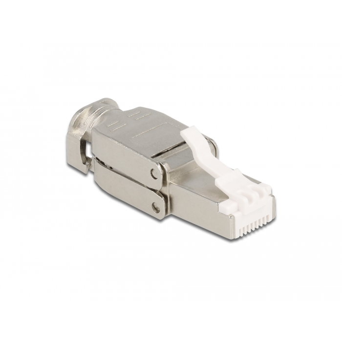 Delock RJ45 dugó Cat.6 STP szerszám nélkül szerelhető (86926) (86926)