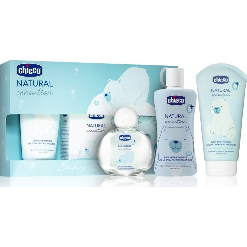 Chicco Kozmetikai Szett Natural Sensation - Baby Essential 0m+ (8058664163915)