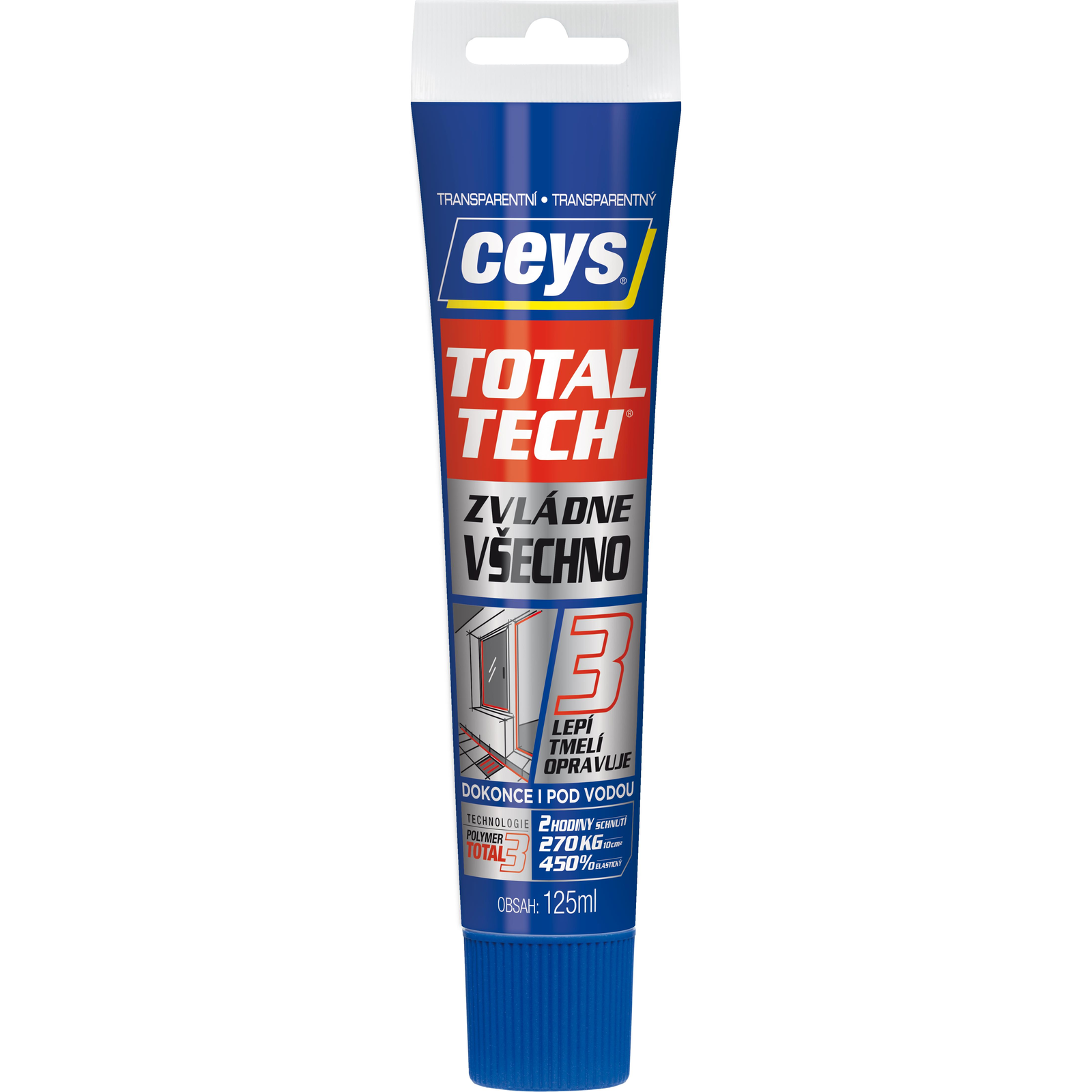 TOTAL TECH EXPRESS átlátszó 125 ml (8411519772425)