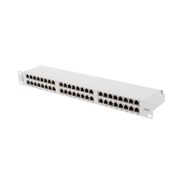 Patch Panel 48 Port 1U 19'' KAT.6 Ftp Tienený