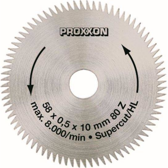 Proxxon Micromot körfűrészlap 58mm 80fogas
