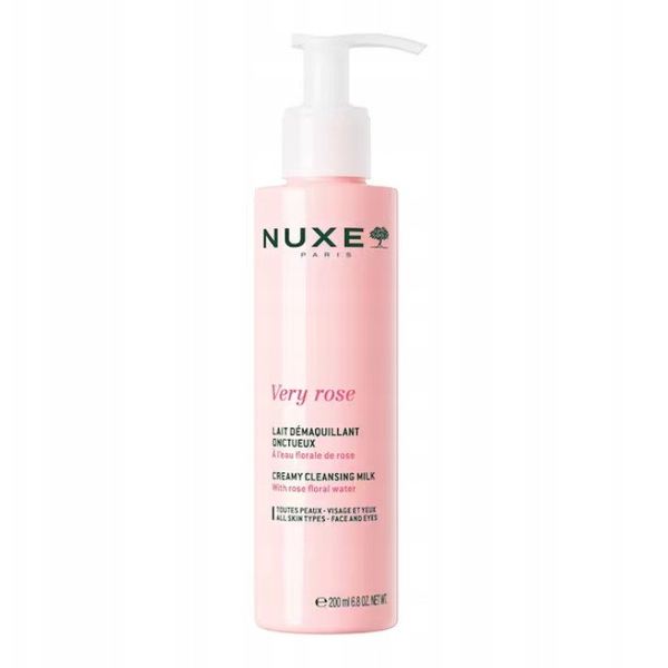 Nuxe Very Rose Krémes Arctisztító Tej 200 ml