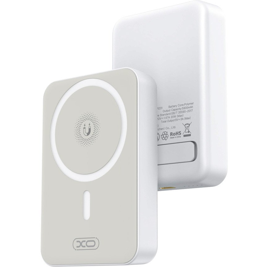 Baseus PR231 Mágneses Power Bank 10000 mAh 20W Fekete