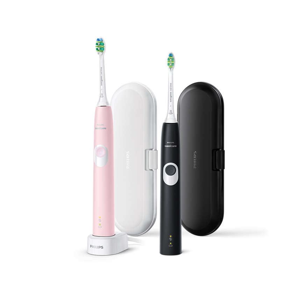 Philips 4300 series HX6800/35 elektrický zubní kartáček Dospělý Černá, Růžová