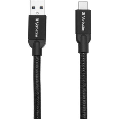 Verbatim 48871 USB-kabel USB 3.2 Gen 2 (3.1 Gen 2) 1 m USB A USB C Zwart