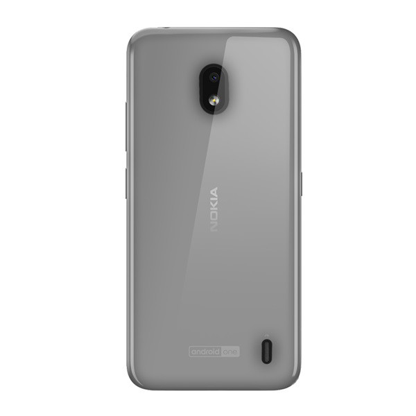 Műanyag telefonvédő (gumírozott) ÁTLÁTSZÓ [Nokia 2.2] (5996457893065)