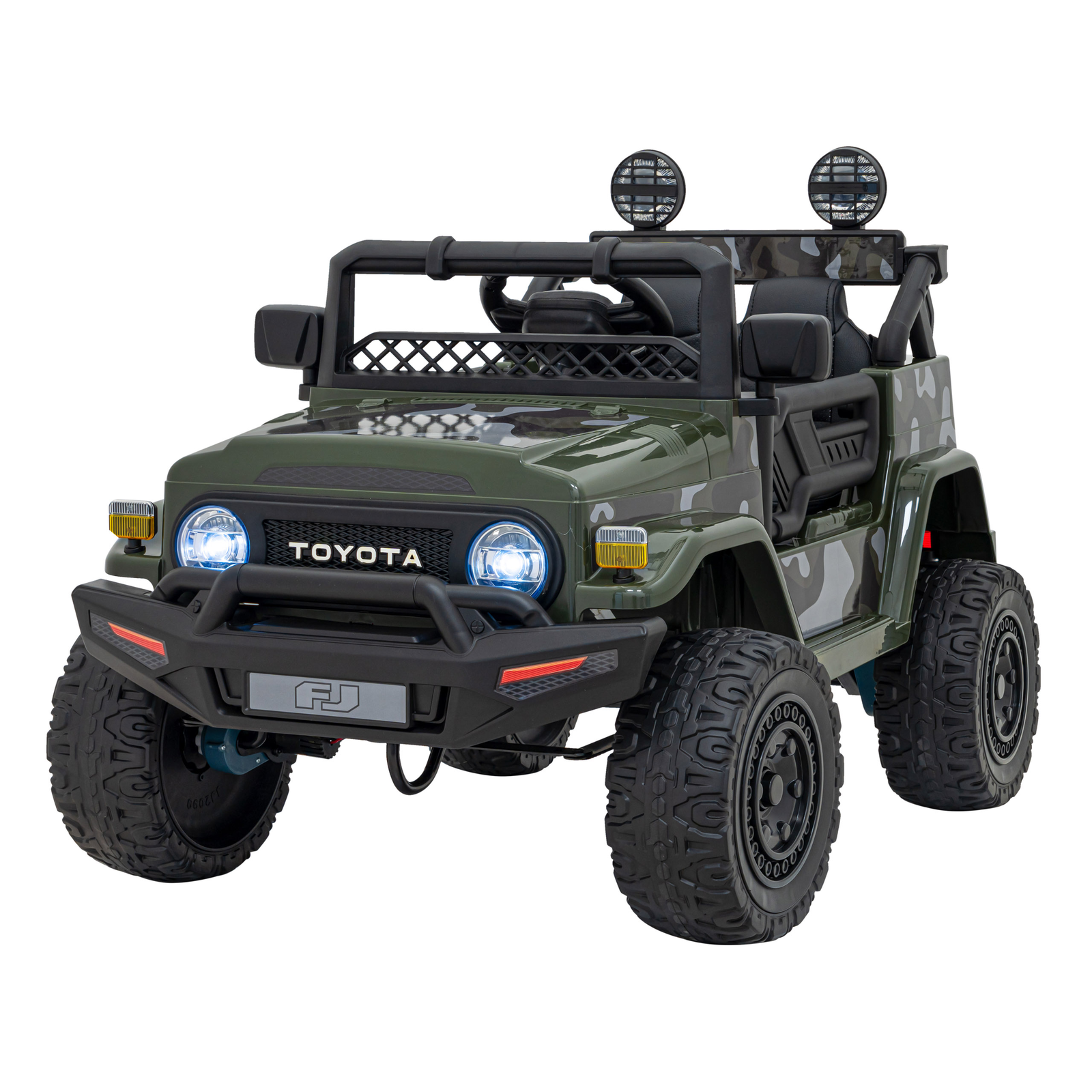 Ramiz Toyota FJ Cruiser Elektromos autó - Sötétzöld (PA.JJ2099.ZIE)