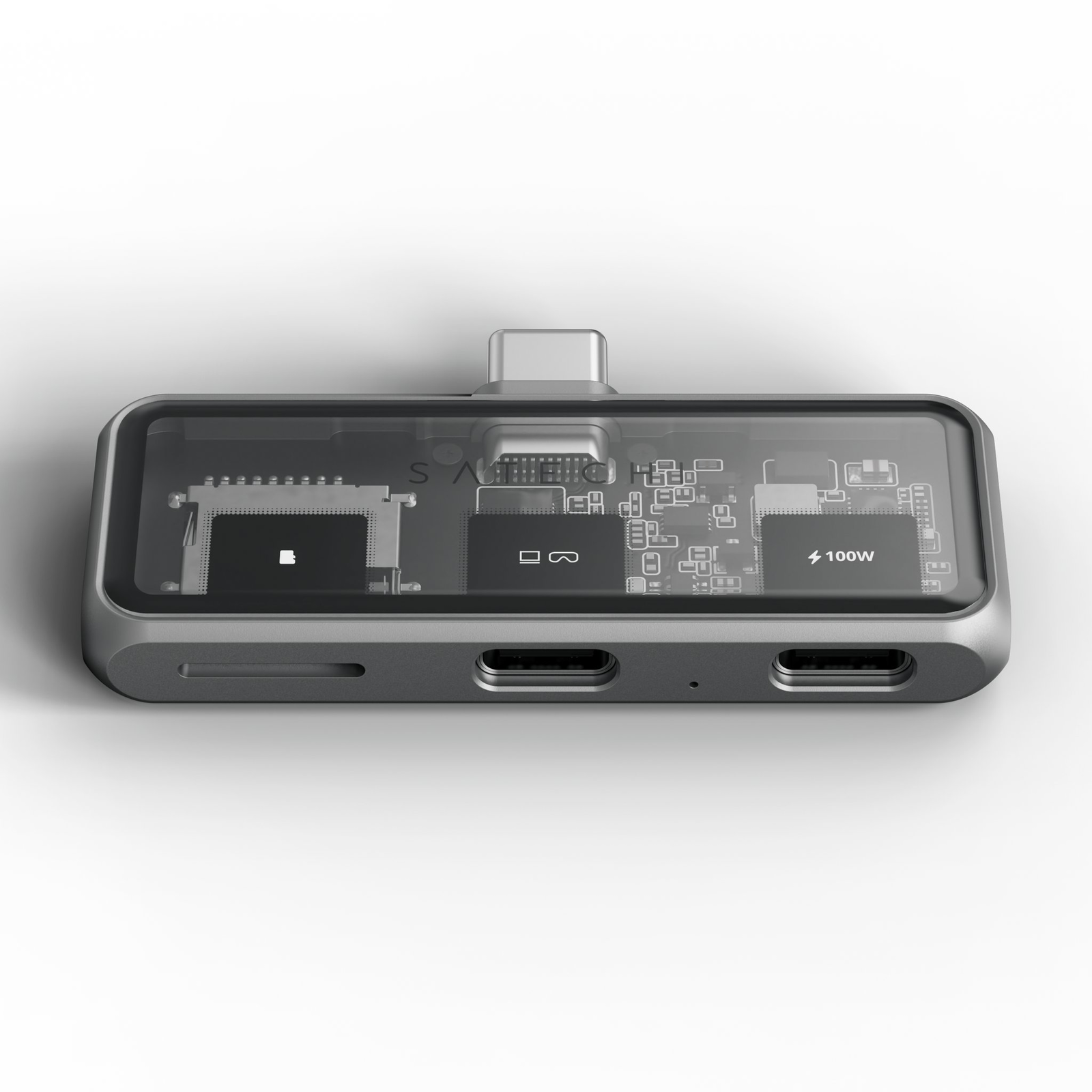 Satechi Mobile XR Hub with dual USB-C and microSD - Space Gray (ST-HXRSDM)