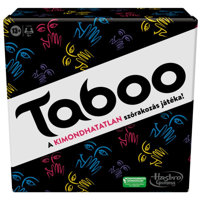 Hasbro Taboo Party társasjáték 848 szóval (F5254165)