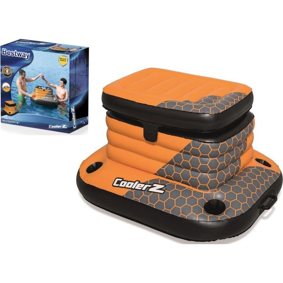 Bestway 43191 chladiaci box 49 L Čierna, Šedá, Oranžová (9691-uniw)