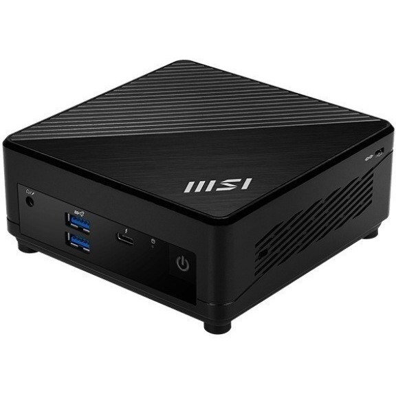 MSI Cubi 5 1M-496EU Intel Core 5 120U 16 GB DDR5-SDRAM 512 GB SSD Windows 11 Pro Mini PC Zwart