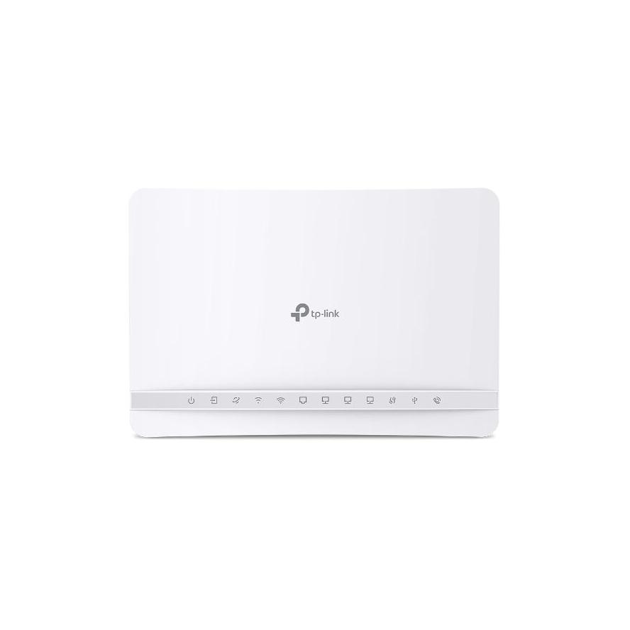TP-Link Wi-Fi 6 Internet Box 4 vezetéknélküli router Gigabit Ethernet Kétsávos (2,4 GHz / 5 GHz) Fehér (VX231v(DE))