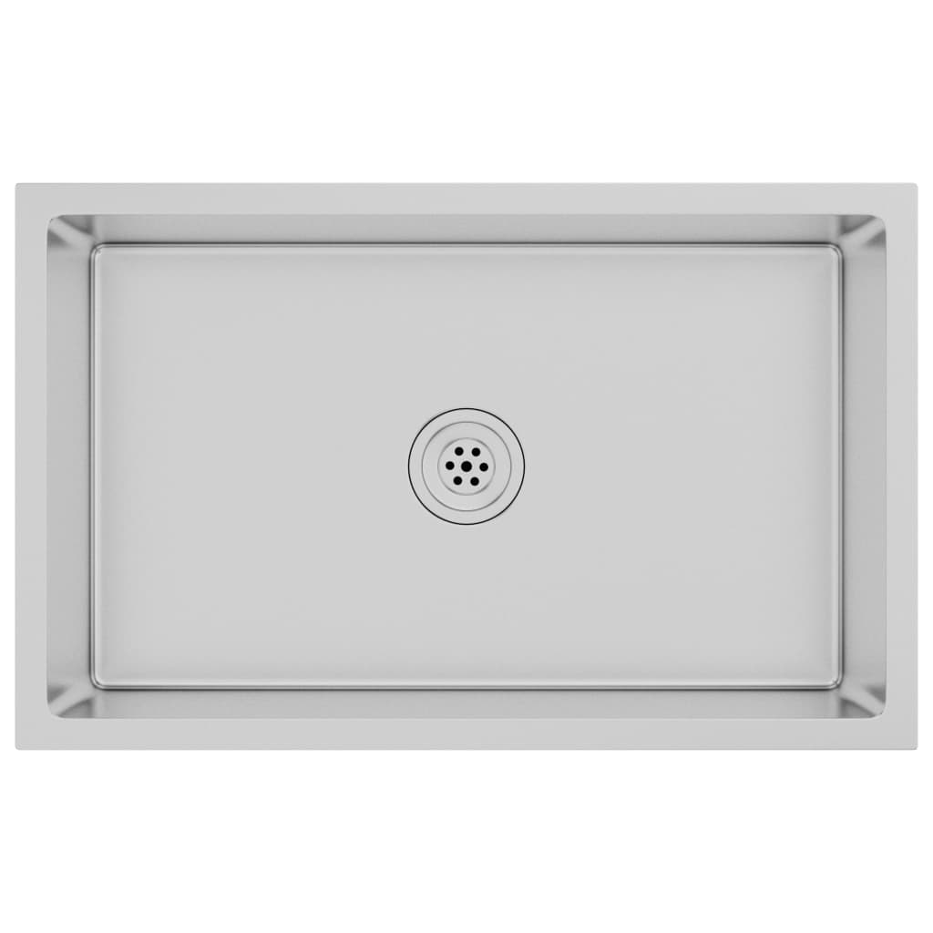 kézzel készült rozsdamentes acél mosogató (51516)